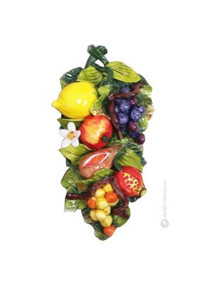FRUIT Décoration artistique à suspendre en céramique