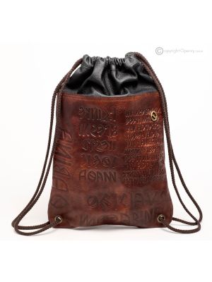 SACKIKU sac à dos en cuir véritable sacs de mode pour hommes décontracté fabriqué à la main certificat de garantie