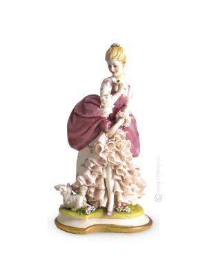 ADELE Capodimonte figurine statuette en porcelaine faite à la main en Italie