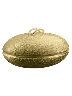 MARADI Centre de Table Bol Ornement Laiton Métaux Nobles Fait à la Main Fabriqué en Italie