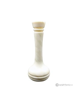 VASE en marbre d'Estremoz, pierre authentique de valeur, fabriqué à la main, design moderne.