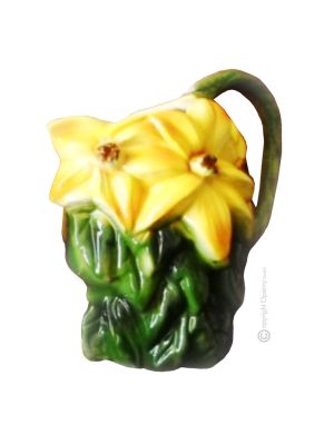 LILIUM JUG Carafe carafe créations originales en céramique artistique Made in Italy