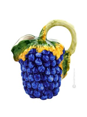 CRUCHE À VIN Carafe carafe créations originales en céramique artistique Made in Italy