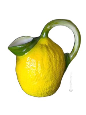 PICHET CITRON Carafe carafe créations originales en céramique artistique Made in Italy