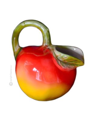 APPLE JUG Carafe carafe créations originales en céramique artistique Made in Italy