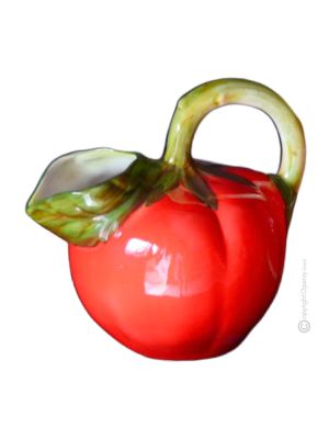 TOMATO JUG Carafe carafe créations originales en céramique artistique Made in Italy