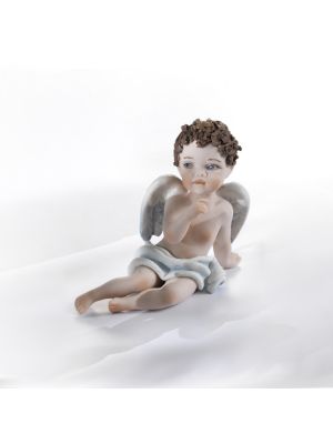 ANGELO Poupée romantique Capodimonte, raffinement artisanal italien.