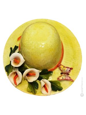 HAT Décoration artistique à suspendre en céramique