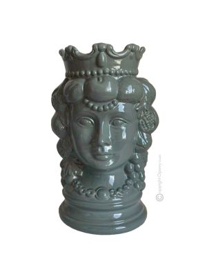 TÊTE BRUN FEMME Cachepot et décoration de table artistique en céramique