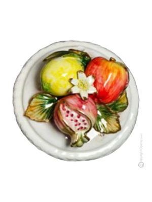 CADRE Décoration artistique à suspendre en céramique Made in Italy