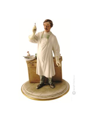 DENTISTE Figurine en porcelaine Capodimonte faite à la main Fabriqué en Italie
