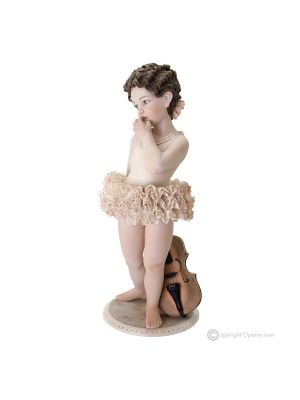 ALPHONSINE Capodimonte, ballerine pure porcelaine, une touche d'élégance.
