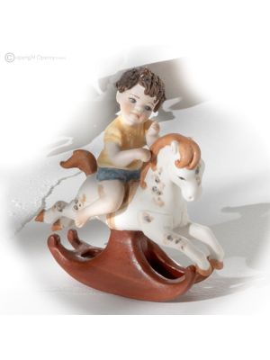 CAVALLINO MIGNON M - Pièce de collection unique, finement décorée à la main.