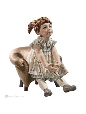 EMILY - Pièce de collection, création unique en porcelaine fine.