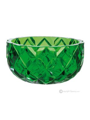 FANTASY Centre de table au design moderne, décoratif peint à la main en cristal.