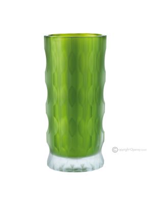 FANTASY Authentique vase à fleurs en cristal décoratif moderne et peint à la main.