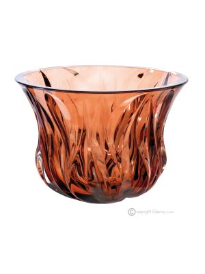 FANTASY Centre de table au design moderne, décoratif peint à la main en cristal.