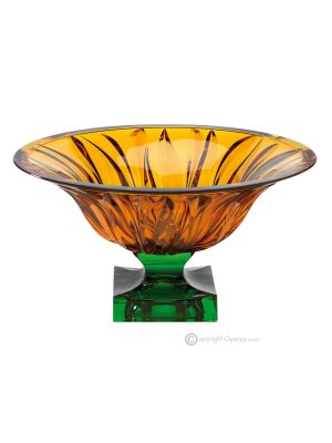 FEU Authentique pièce maîtresse décorative moderne peinte à la main en verre de qualité supérieure.