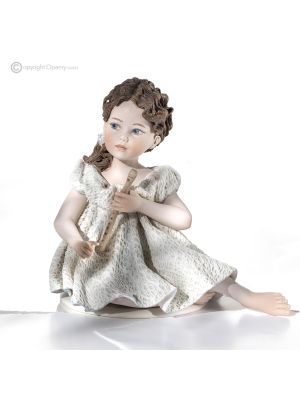 GAIA - Capodimonte, figurine d'art raffinée en porcelaine sans précédent.