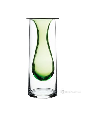 ALBA Authentique vase décoratif moderne peint à la main en verre de qualité supérieure.