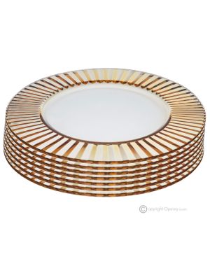 DOMINA Ensemble de 6 authentiques chargeurs en verre sonore supérieur peints à la main