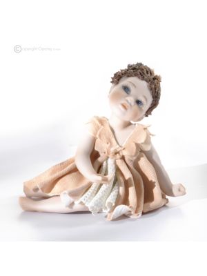 LICIA - Statuette Capodimonte, beauté italienne en porcelaine exclusive.