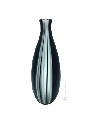 VASE CANNE Verre soufflé de Murano, artisanat authentique Made in Italy