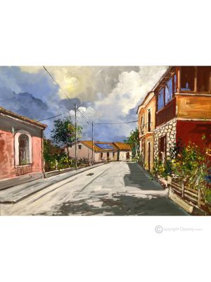 APERÇU D'IRPINO Peinture acrylique moderne sur toile Made in Italy