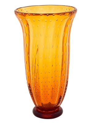 BOLLE VASE Vase Moderne en Verre de Murano Venise Fait à la Main Fabriqué en Italie
