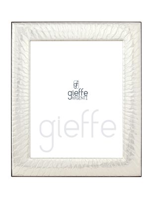 Cadre photo argenté - Décoration d'intérieur - Motif fin rayons de soleil