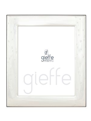 Cadre photo argenté - Décoration d'intérieur - Texture bois naturel