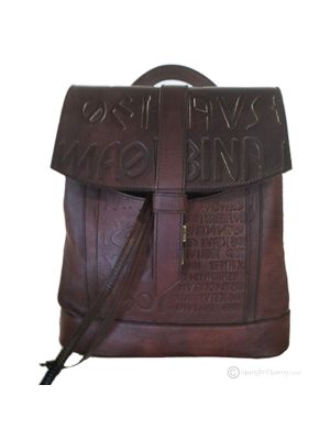 LORY sac à dos en cuir véritable sacs de mode pour hommes décontracté certificat de garantie artisanal