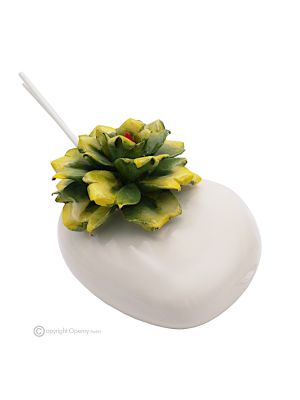 SIRACUSA – Désodorisant, diffuseur d'ambiance, céramique Capodimonte, fait main