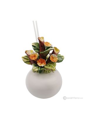 FIORELLINNI – Désodorisant, diffuseur d'ambiance, céramique Capodimonte, fait main