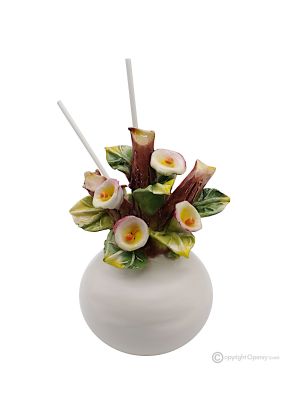 CALLE – Désodorisant, diffuseur d'ambiance, céramique Capodimonte, fait main