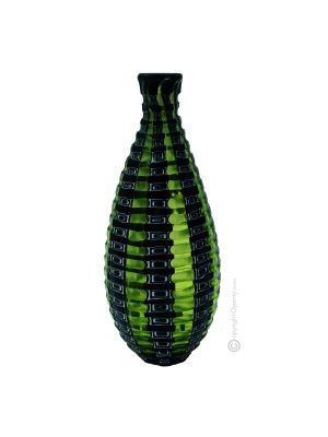 Bouteille LIQUEUR MURRINE en verre soufflé de Murano Fabriqué en Italie