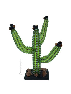 CACTUS Murrine en verre soufflé de Murano artisanat authentique Made in Italy