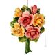 BOUQUET Décoration artistique à suspendre en céramique