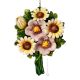 BOUQUET Décoration artistique à suspendre en céramique