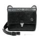 DIANAIKU Sac bandoulière sac bandoulière femme en véritable cuir artisanal noir