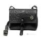 DIAFEIKU1 Sac bandoulière sac bandoulière femme cuir véritable fabriqué à la main noir