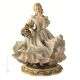 DAME DU PRINTEMPS Statue figurine Capodimonte en porcelaine faite à la main en Italie