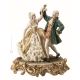 MINUET Statuette figurine en porcelaine de Capodimonte faite à la main en Italie