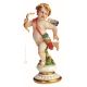 CHERUBING AVEC ARC Capodimonte figurine en porcelaine statuette faite à la main en Italie