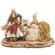 LA LEÇON DE PIANO Figurine en porcelaine de Capodimonte faite à la main en Italie