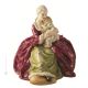 DAME AVEC ENFANT Statuette figurine en porcelaine de Capodimonte faite à la main en Italie