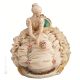 Figurine LADY Figurine en porcelaine de Capodimonte faite à la main en Italie