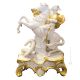 NAPOLÉON TRAVERSANT LES ALPES Figurine en porcelaine Capodimonte faite à la main Made in Italy