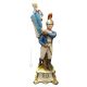 Statue ÉVÊQUE figurine Capodimonte porcelaine faite à la main Made in Italy