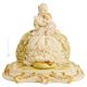 MÈRE AVEC ENFANT Statuette figurine en porcelaine de Capodimonte faite à la main en Italie